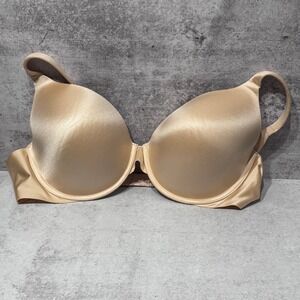 Soma Enhancing Shape Full Coverage Underwire Bra Tan Beige 42C 0615